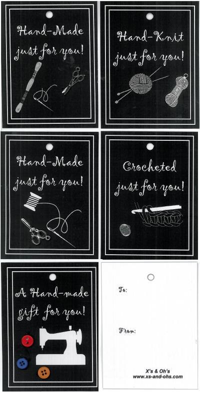 'HAND MADE' GIFT TAGS